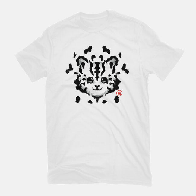 Cat Rorschach Test-Womens-Fitted-Tee-tobefonseca