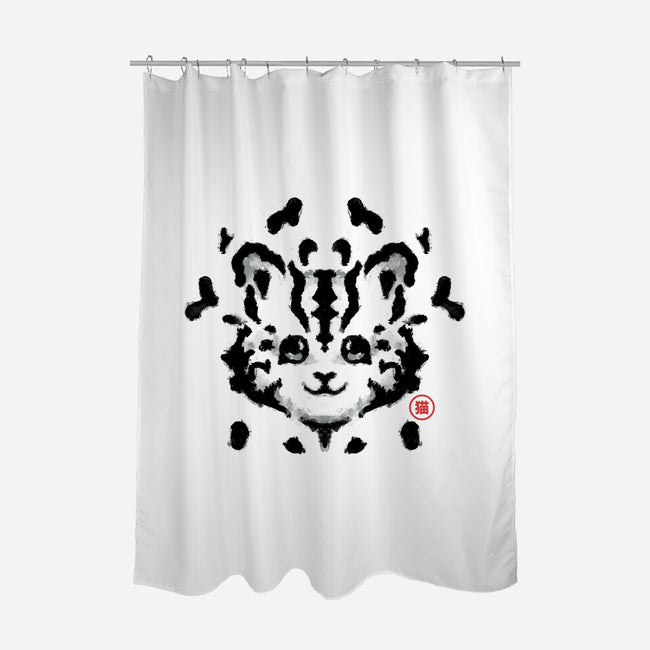 Cat Rorschach Test-None-Polyester-Shower Curtain-tobefonseca