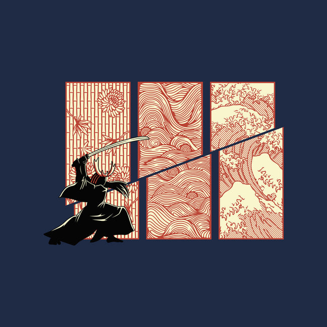 Japanese Samurai Kanagawa Wave-Unisex-Crew Neck-Sweatshirt-tobefonseca