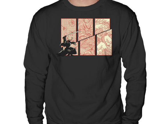 Japanese Samurai Kanagawa Wave