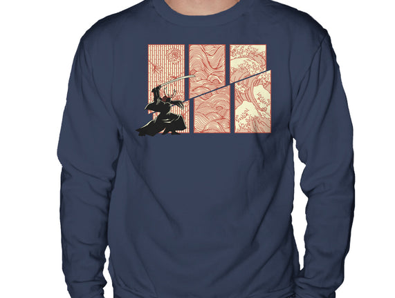 Japanese Samurai Kanagawa Wave