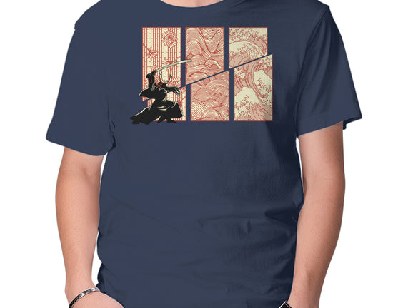 Japanese Samurai Kanagawa Wave