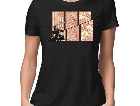 Japanese Samurai Kanagawa Wave