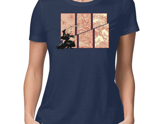 Japanese Samurai Kanagawa Wave