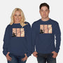 Japanese Samurai Kanagawa Wave-Unisex-Crew Neck-Sweatshirt-tobefonseca