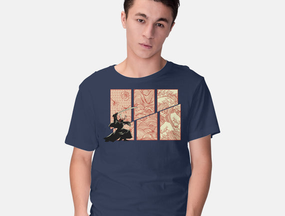 Japanese Samurai Kanagawa Wave