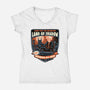 Land Of Shadow-Womens-V-Neck-Tee-glitchygorilla