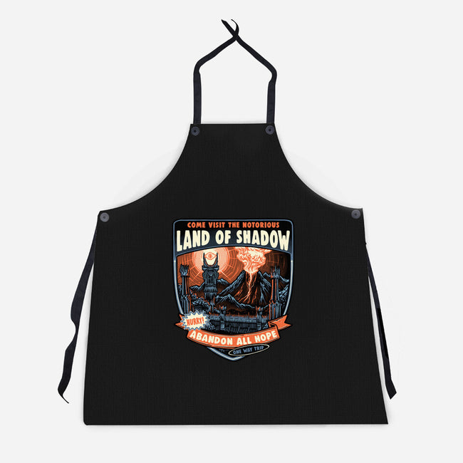 Land Of Shadow-Unisex-Kitchen-Apron-glitchygorilla