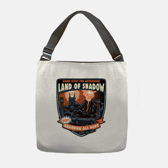 Land Of Shadow-None-Adjustable Tote-Bag-glitchygorilla