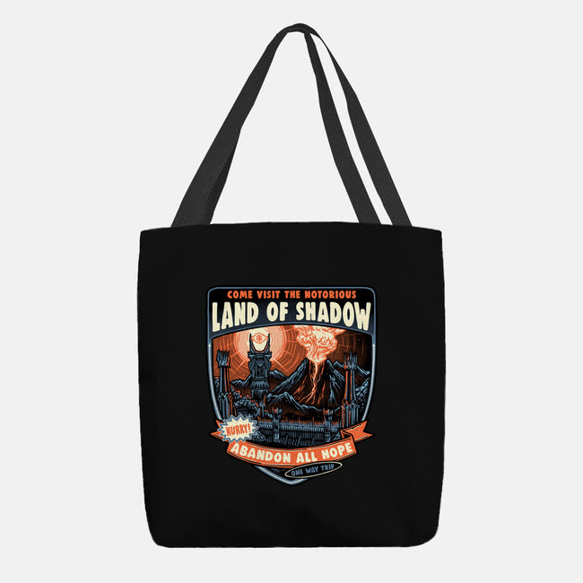 Land Of Shadow-None-Basic Tote-Bag-glitchygorilla