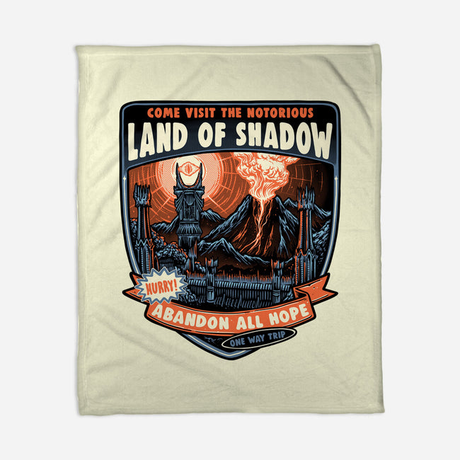 Land Of Shadow-None-Fleece-Blanket-glitchygorilla