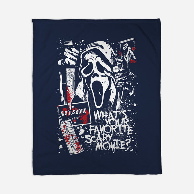 Favorite Scary Movie-None-Fleece-Blanket-Arinesart