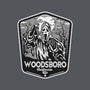 Woodsboro Badge-Mens-Premium-Tee-CarloJ1956