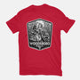Woodsboro Badge-Mens-Premium-Tee-CarloJ1956