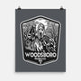 Woodsboro Badge-None-Matte-Poster-CarloJ1956