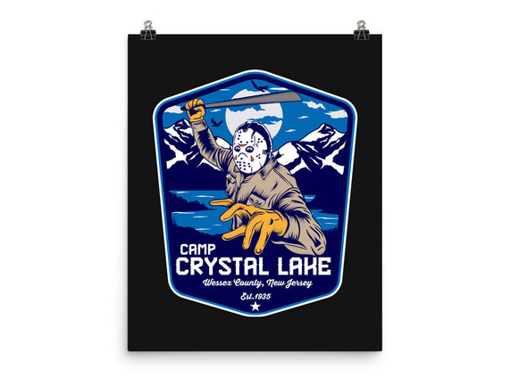 Camp Crystal Lake Badge