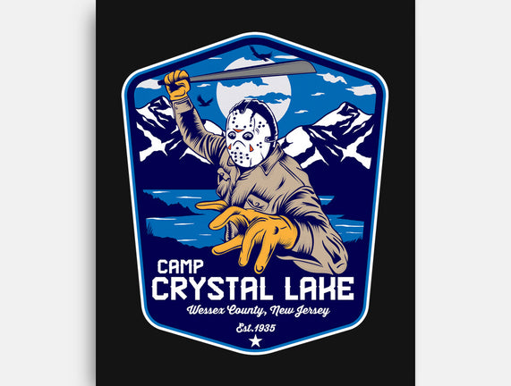 Camp Crystal Lake Badge