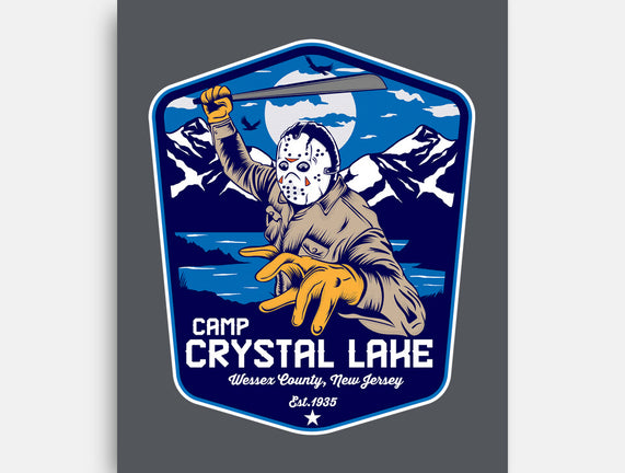 Camp Crystal Lake Badge