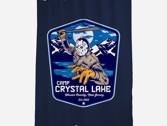 Camp Crystal Lake Badge