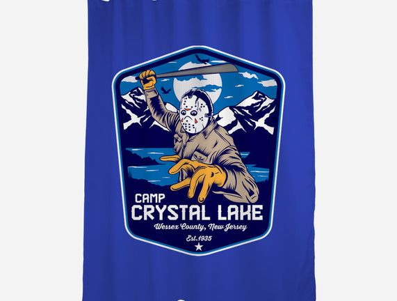 Camp Crystal Lake Badge