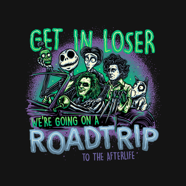 Road Trip To The Afterlife-None-Adjustable Tote-Bag-glitchygorilla