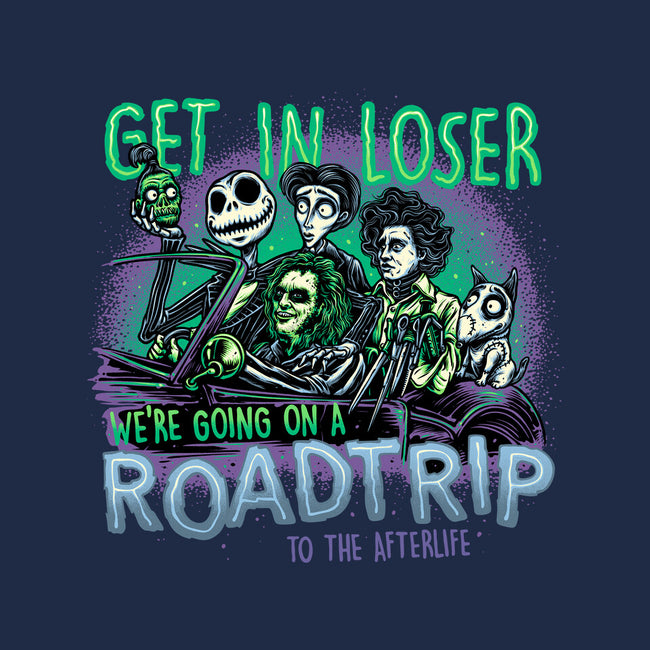 Road Trip To The Afterlife-None-Drawstring-Bag-glitchygorilla