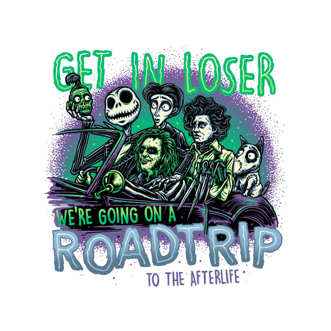 Road Trip To The Afterlife-Unisex-Crew Neck-Sweatshirt-glitchygorilla