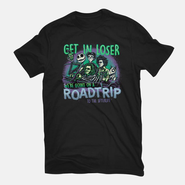 Road Trip To The Afterlife-Mens-Premium-Tee-glitchygorilla