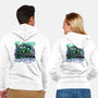 Road Trip To The Afterlife-Unisex-Zip-Up-Sweatshirt-glitchygorilla