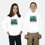 Road Trip To The Afterlife-Youth-Pullover-Sweatshirt-glitchygorilla