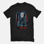 Attack Of Voorhees-Womens-Basic-Tee-hypertwenty