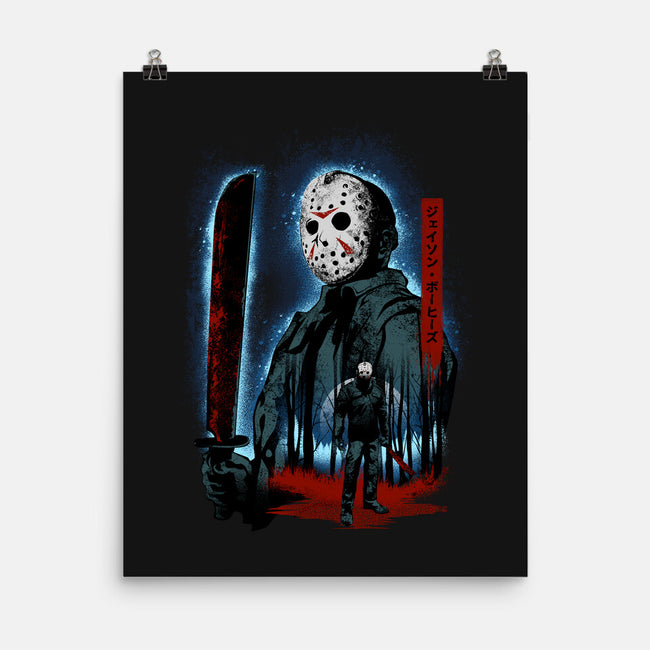 Attack Of Voorhees-None-Matte-Poster-hypertwenty