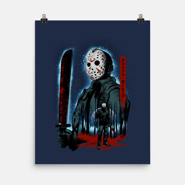 Attack Of Voorhees-None-Matte-Poster-hypertwenty