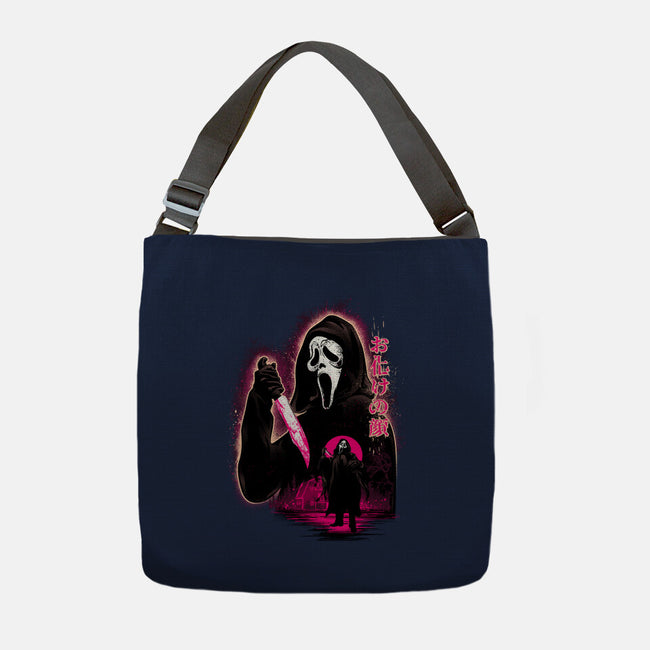 Attack Of Ghostface-None-Adjustable Tote-Bag-hypertwenty