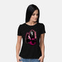 Attack Of Ghostface-Womens-Basic-Tee-hypertwenty