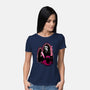 Attack Of Ghostface-Womens-Basic-Tee-hypertwenty