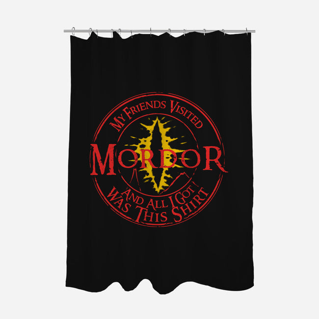 Mordor Souvenir-None-Polyester-Shower Curtain-estudiofitas