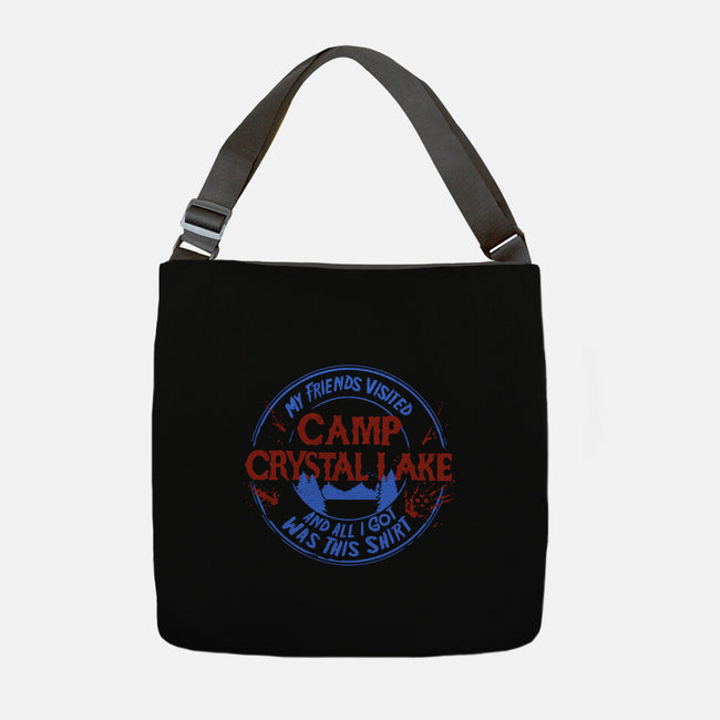 Camp Crystal Lake Souvenir-None-Adjustable Tote-Bag-estudiofitas