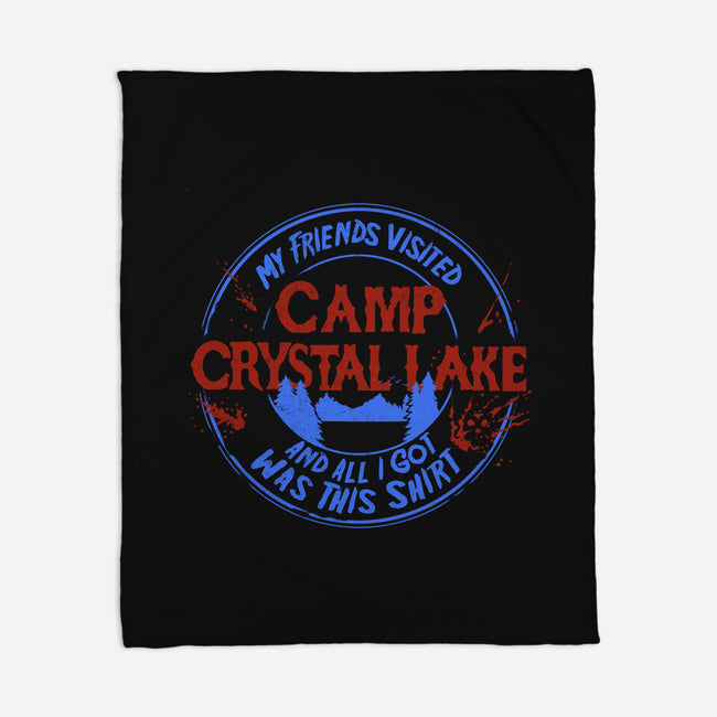 Camp Crystal Lake Souvenir-None-Fleece-Blanket-estudiofitas