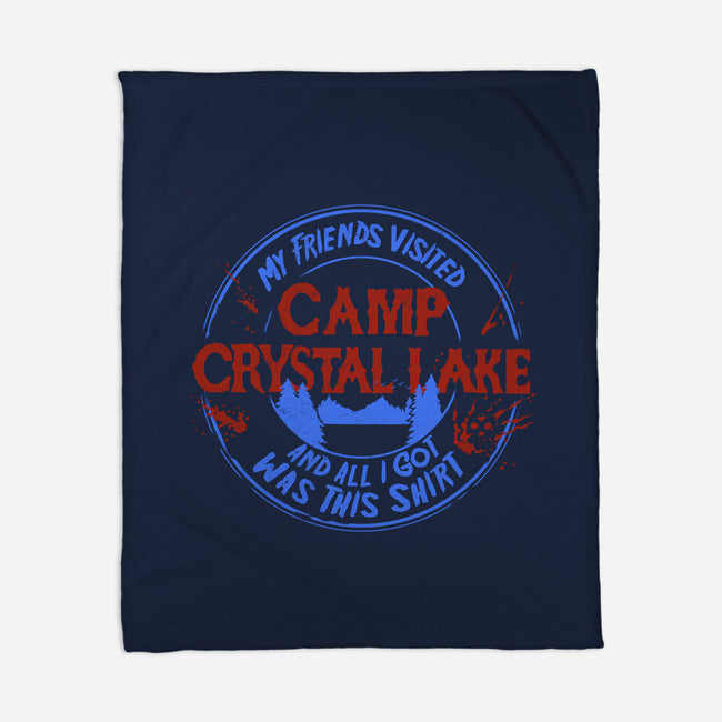 Camp Crystal Lake Souvenir-None-Fleece-Blanket-estudiofitas