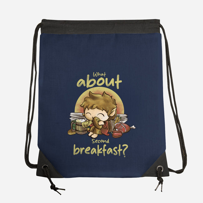 What About Second Breakfast-None-Drawstring-Bag-fanfabio