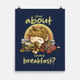 What About Second Breakfast-None-Matte-Poster-fanfabio