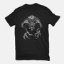 Demon Behind The Shadows-Womens-Basic-Tee-DrMonekers