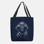 Demon Behind The Shadows-None-Basic Tote-Bag-DrMonekers