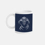 Demon Behind The Shadows-None-Mug-Drinkware-DrMonekers