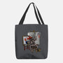 Triple Clown Portrait-None-Basic Tote-Bag-zascanauta