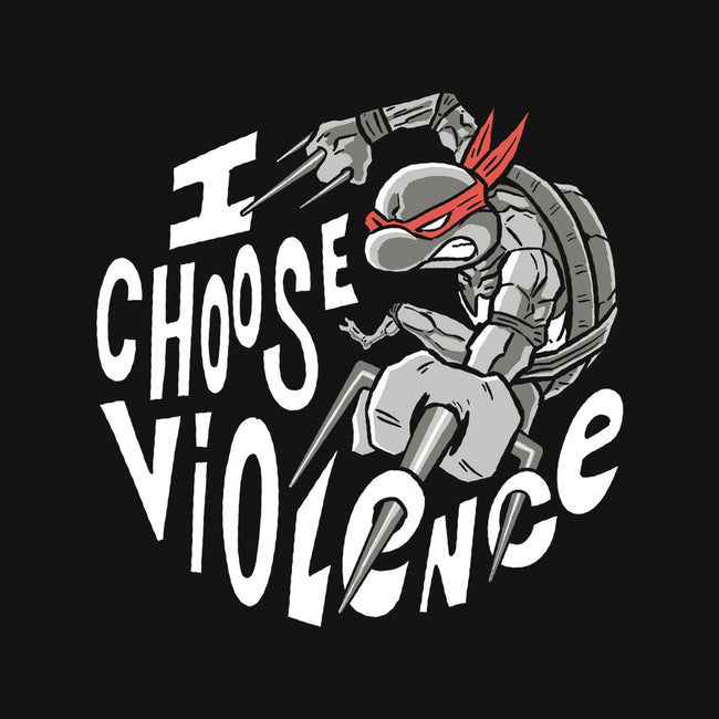 I Choose Violence Turtle-None-Drawstring-Bag-naomori