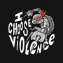 I Choose Violence Turtle-None-Drawstring-Bag-naomori