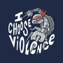 I Choose Violence Turtle-Womens-Racerback-Tank-naomori