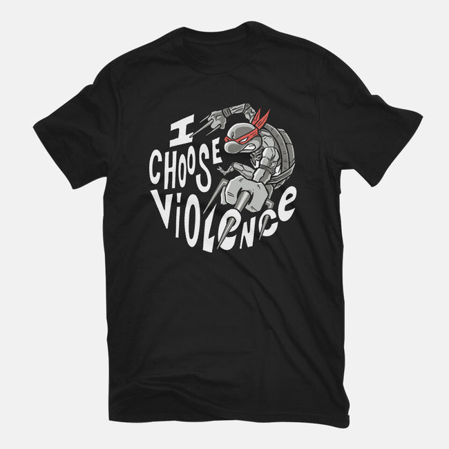 I Choose Violence Turtle-Youth-Basic-Tee-naomori